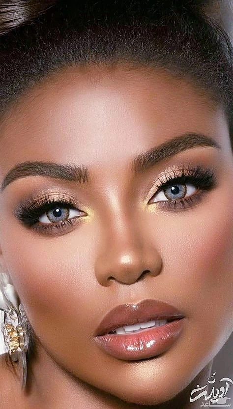 آرایش صورت برای پوست سبزه